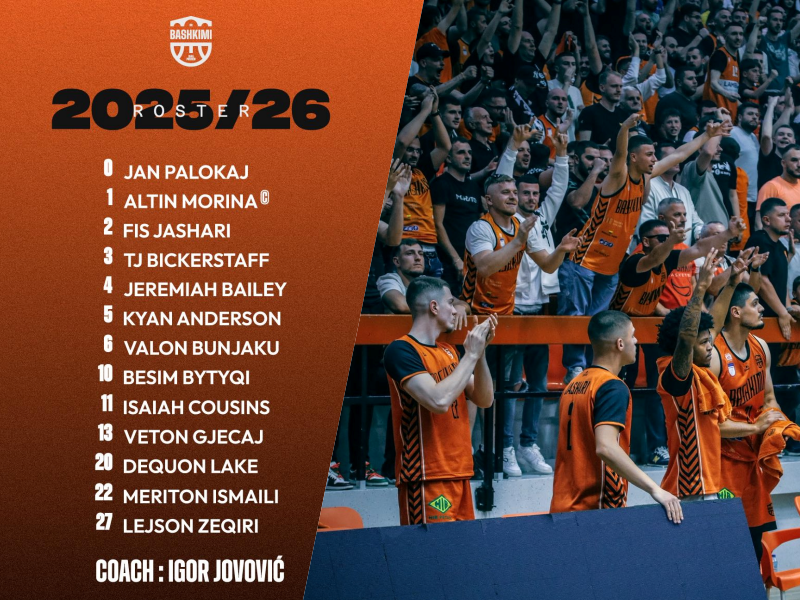 Bashkimi kompleton skuadrën për titull, stërvitet dy herë në ditë për sfidën ndaj Wloclawek! Bashkimi kompleton skuadrën për titull, stërvitet dy herë në ditë për sfidën ndaj Wloclawek!