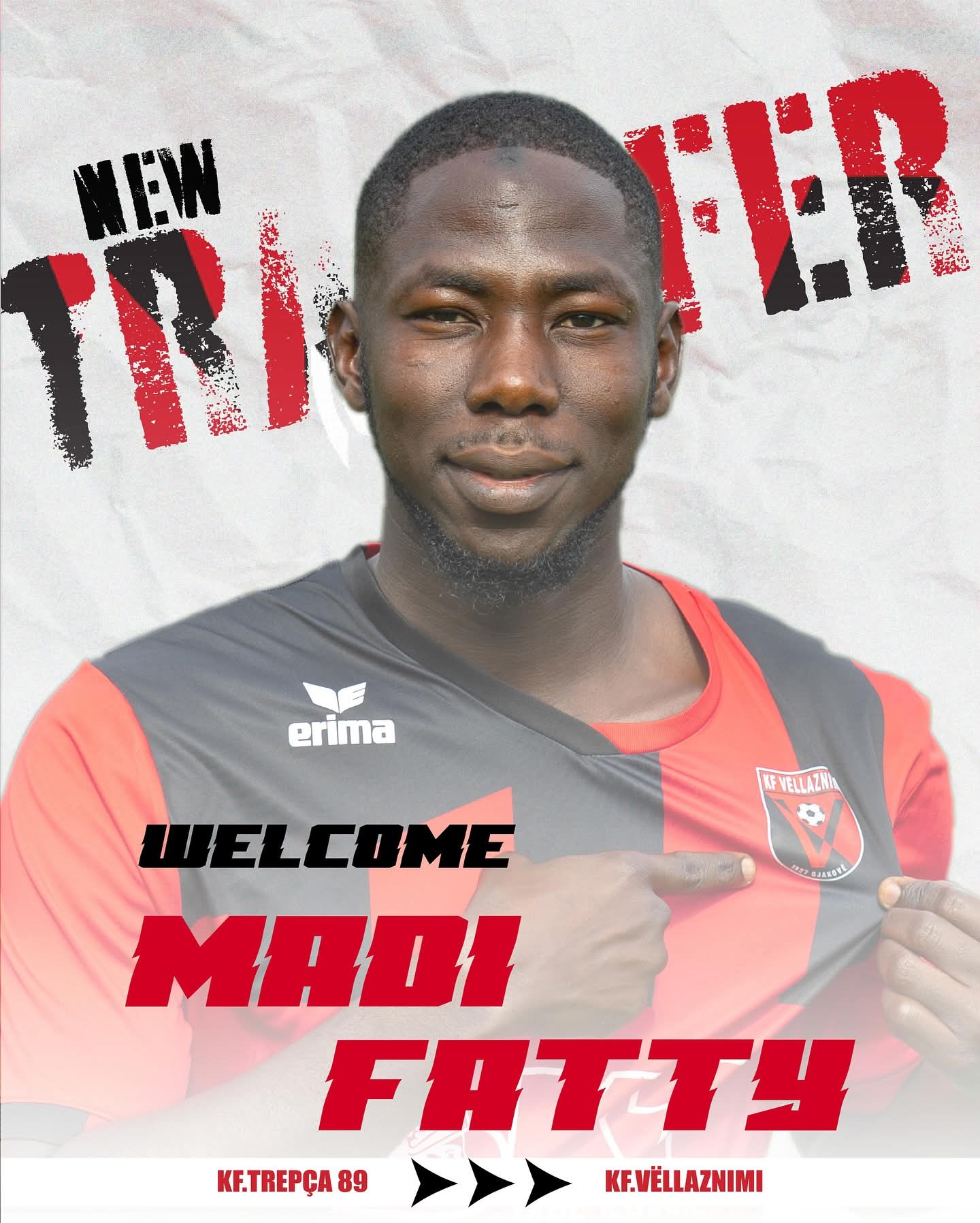 Madi Fatty i bashkohet KF Vëllaznimit