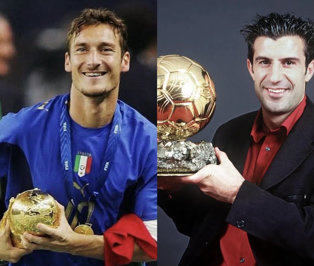 Kur Figo i kërkonte falje Tottit: Më fal që të vjedha Topin e Artë