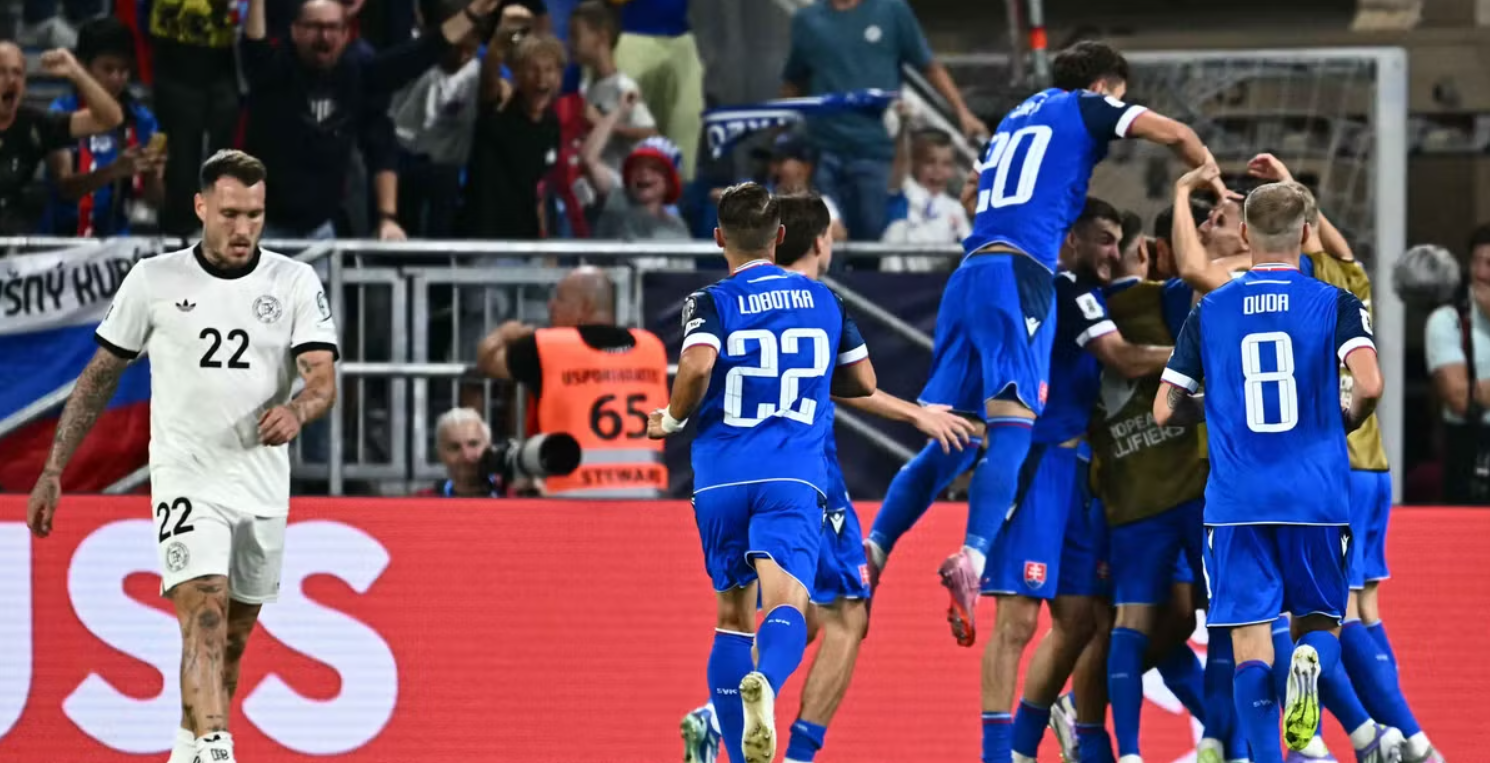 Sllovakia befason Gjermaninë, Strelec autor i dy golave historikë