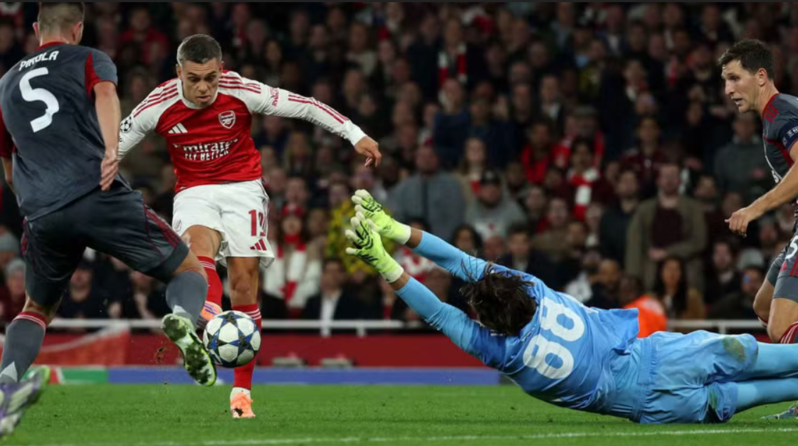 Arsenal i pathyeshëm në Champions – Saka vulos fitoren ndaj Olympiacos Arsenal i pathyeshëm në Champions – Saka vulos fitoren ndaj Olympiacos